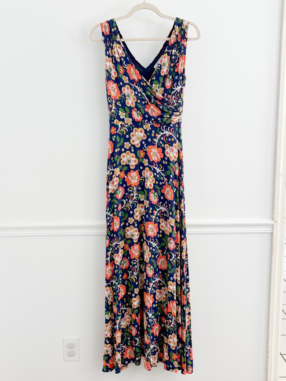 Boden Georgia Floral Jersey Maxi Dress 6